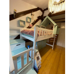 kinderhoogslaper huisje met trap